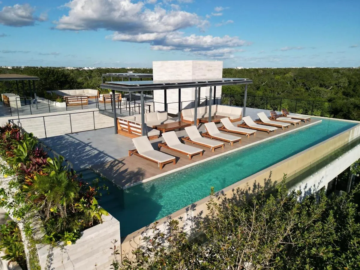 Stylish And Peaceful Jungle Studio At 525 Tulum Daire