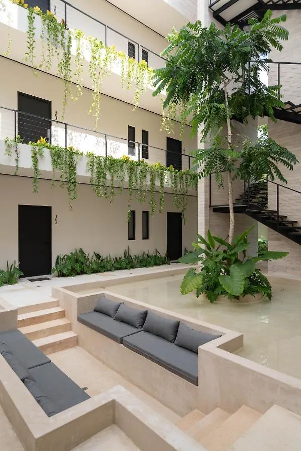 Daire Stylish And Peaceful Jungle Studio At 525 Tulum