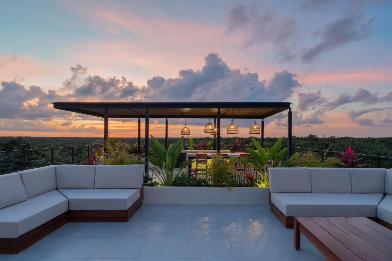 Stylish And Peaceful Jungle Studio At 525 Tulum Daire