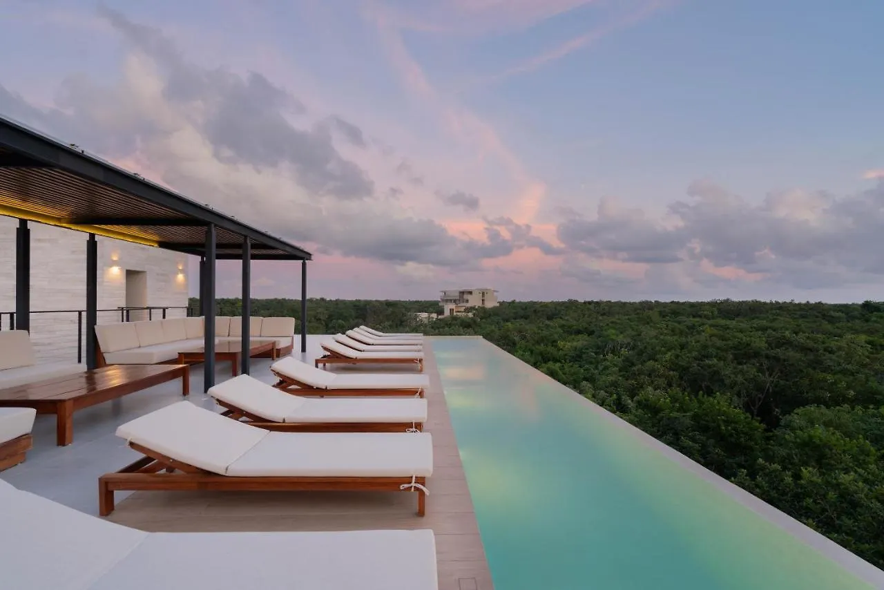 Daire Stylish And Peaceful Jungle Studio At 525 Tulum